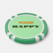 Poker Happy Green Pokerchips (Einzeln)