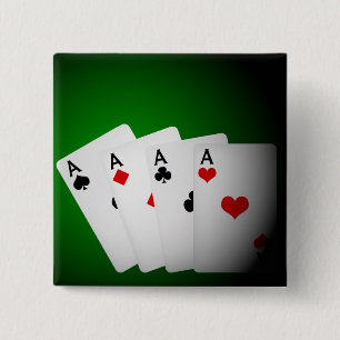 Poker-Hintergrund Button