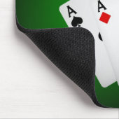 Poker-Hintergrund Mousepad (Ecke)