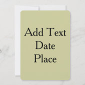 Poker Hogs Card Party Einladung (Rückseite)