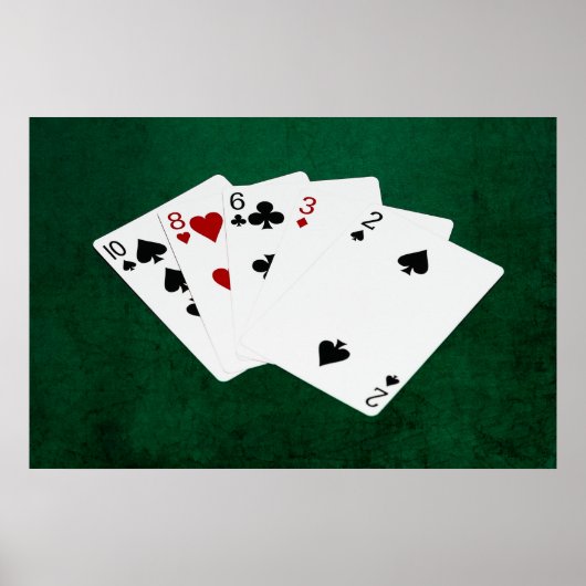 Poker - hohe Karte - 10 Poster (Vorne)