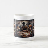 Poker Hunde Kaffee Tasse (Mittel)