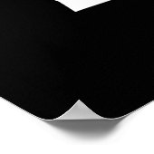 Poker, ich habe meine Hand gesehen, die du falten  Poster (Ecke)