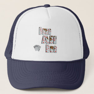 Poker im All In, Unisex Truckers Hat Truckerkappe