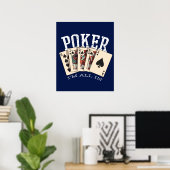 Poker im All Poster (Heimbüro)
