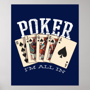 Poker im All Poster