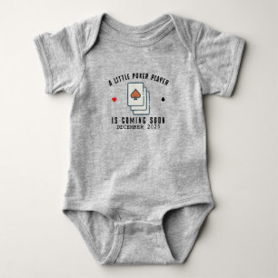 Poker Infant - Kleiner Poker Spieler Kommt Bald Baby Strampler