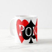 Poker Kaffeetasse (Vorderseite Links)