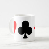 Poker Kaffeetasse (Vorderseite Links)