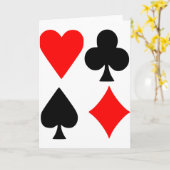 Poker Karte (Gelbe Blume)