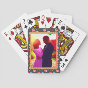 Poker-Karte personalisiert Foto Spielkarten