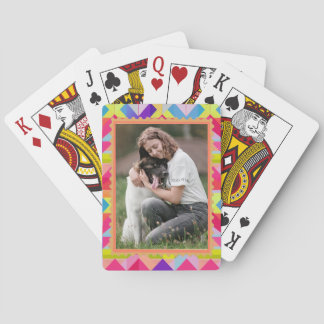 Poker-Karte personalisiert Foto Spielkarten