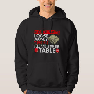 Poker-Kartenspiel-Pot-Bluffen-Spieler-Glücksspiele Hoodie