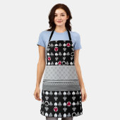 Poker-Kartenspiel Schürze (Getragen)