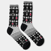 Poker-Kartenspiel Socken (Rechts)