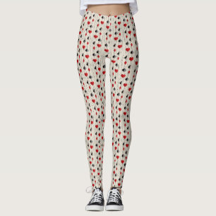 Poker Kartensymbol Leggings