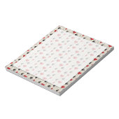 Poker Kartensymbol Notizblock (Rotiert)