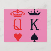 Poker King Postkarte (Vorderseite)
