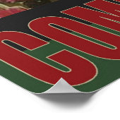 POKER KOMMISSION POSTER (Ecke)