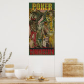 POKER KOMMISSION POSTER (Küche)