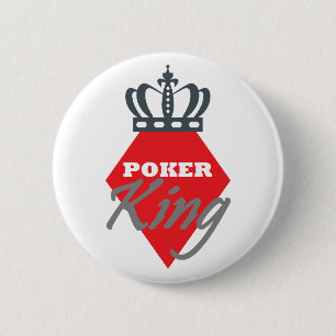 Poker-König - Diamant Button