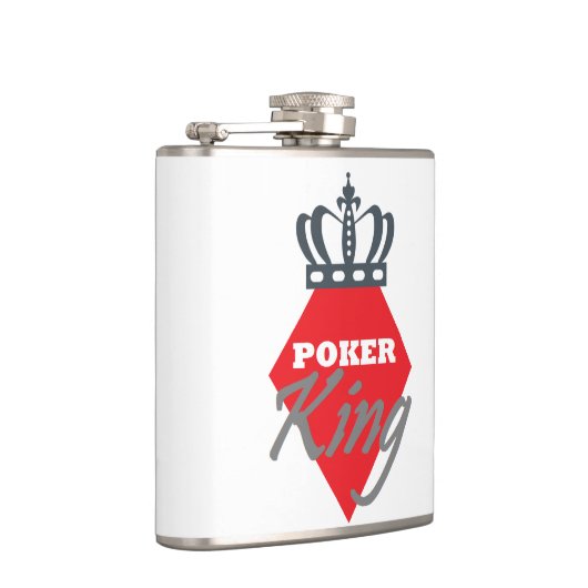 Poker-König - Diamant Flachmann (Rechts)