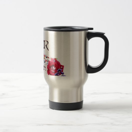 Poker-Königin Reisebecher (Rechts)
