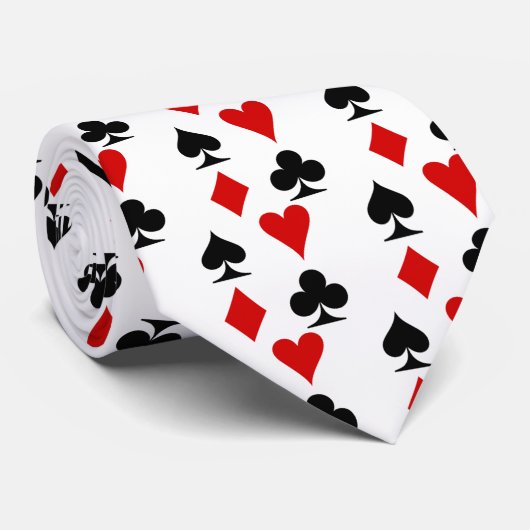 Poker Krawatte (Gerollt)