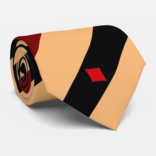 Poker Krawatte (Gerollt)