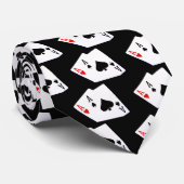 Poker Krawatte (Gerollt)