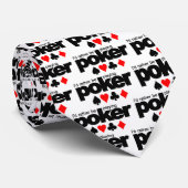 Poker Krawatte (Gerollt)
