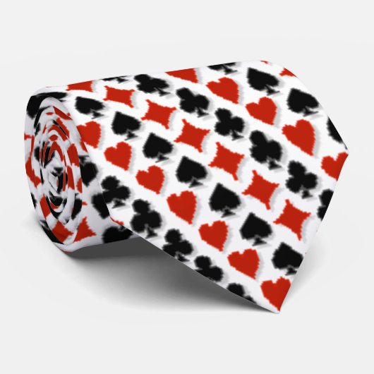 Poker-Krawatte Krawatte (Gerollt)