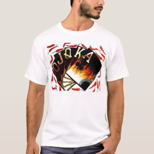 Poker-Kunst-fächerförmige heiße T-Shirt
