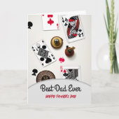 Poker Künstlerische individuell anpassbare Karte f (Vorderseite)