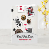 Poker Künstlerische individuell anpassbare Karte f (Gelbe Blume)