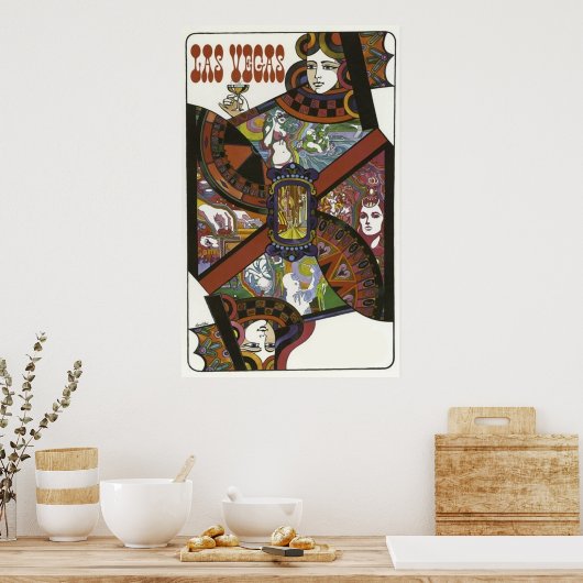 Poker las Vegas Poster (Küche)