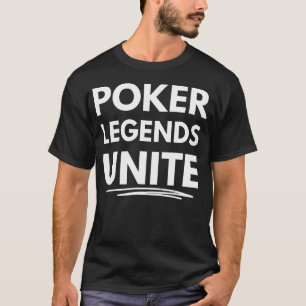 Poker-Legenden vereinen sich T-Shirt