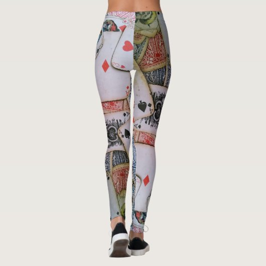 "Poker-" Leggings (Rückseite)