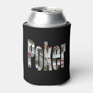 Poker-Logo aus Königinnen, Dosenkühler