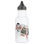 Poker, Logo, Damen, Trinkflasche (Links)