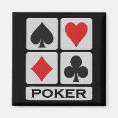 Poker-Magnet Magnet (Vorne)