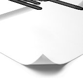 Poker Meme Dogs Poster (Ecke)