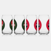 Poker mit klassischen Spielkarten Dosenglas (Links)