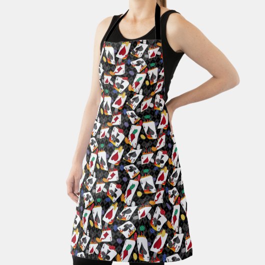 Poker mit vier Karten Schürze (InSitu)