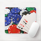 Poker Mousepad (Mit Mouse)