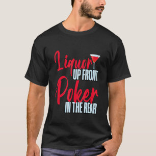 Poker nach oben hinten T-Shirt