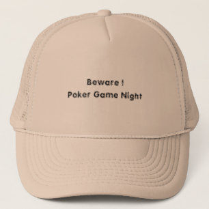 Poker-Nachthut Truckerkappe