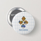 POKER Nachtmeisterschaft Button (Vorne & Hinten)
