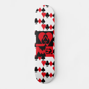 POKER NEW ORIGINAL pixelat von Masanser Skateboard