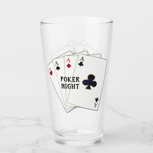 Poker Night Aises Glas (Rückseite)
